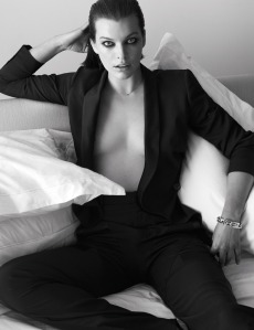 Milla Jovovich Suit